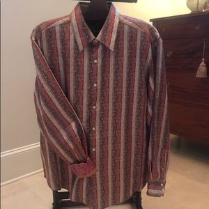 Robert Graham Spread Collar Sport Shirt